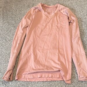lululemon athletica Pink Long Sleeve Top